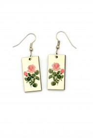 Rose Bud Earrings